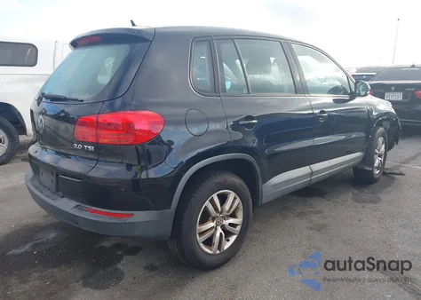 2013 Volkswagen Tiguan S from USA, damaged, VIN WVGAV7AX4DW542159